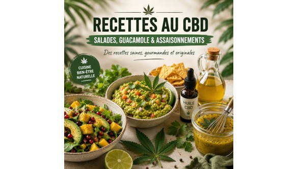 Comment incorporer le CBD dans vos salades, guacamole et assaisonnements